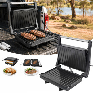 Rockarmor 12V Sandwich Grill Press with Anderson Plug
