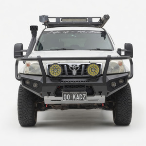 Rockarmor Rock Pack — Toyota Prado 120 Series 2003-2009 | GT Hoop Bullbar + Rock Sliders