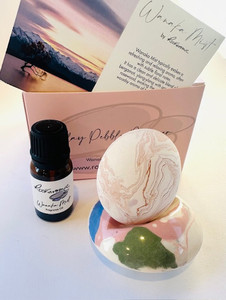 Products: VERDE Upright Clay Pebble Diffuser Set with OiL ROCKAROMA