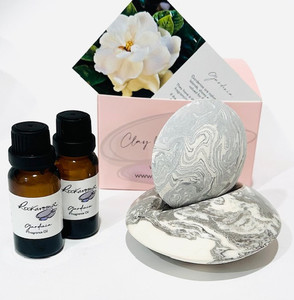 BLACK & WHITE Ultimate Diffuser Set with 2 bottles of 20ml oil ROCKAROMA