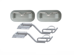 Inflatable Boat Accessories: Snap Davit Kit with Drop and Extended Reach