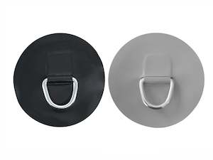 Inflatable Boat Accessories: D-ring with PVC Patch for inflatable Boats, 120mm (pair)