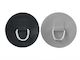 D-ring with PVC Patch for inflatable Boats, 120mm (pair)