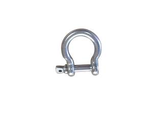 Inflatable Boat Accessories: Stainless Steel D-Shackle 8mm
