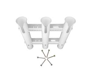 Plastic Vertical Rod Holder - 1, 2 or 3 holders