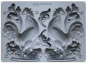Iron Orchid Designs Decor Moulds: IOD Decor Mould 12.5 x 18cm - Chanticleer