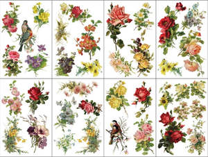 IOD Decor Transfer Pad 20 x 30.5cm - Catharina (8 Sheets)