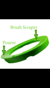 Paint Accessories: Slica Rim and Lid Protector