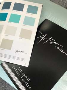 Paint Accessories: The Artisan Company Paint Colour Chart