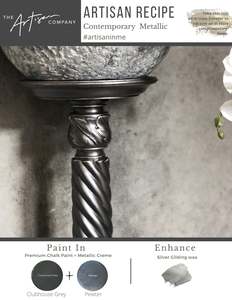 Artisan Paint Recipes: Artisan Paint Recipe - Contemporary Metallic