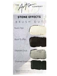 Stone Effects: Stone Effect - Mini Brush Outs