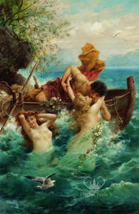 Posh Chalk Deluxe Decoupage Paper: Fisherman’s Frolic A3 Deluxe Decoupage Paper