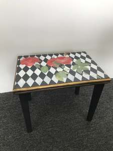 Bespoke Furniture: Little Harlequin and Rose Table