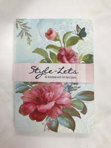 Stationery Collection: A6 Notebook - Floral