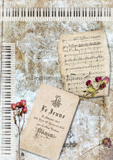 Decoupage Queen A3 Rice Paper - Le Juene Background