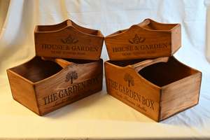 Home Decor And Gifts: Natural - The Garden Box (Large and Small)