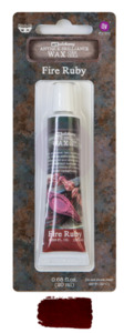 Redesign With Prima Metalliique Wax: Redesign - Antique Brilliance - Fire Ruby