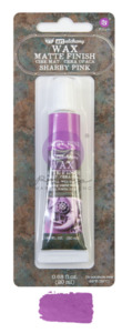 Redesign With Prima Metalliique Wax: Redesign - Matte Wax - Shabby Pink