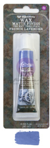 Redesign With Prima Metalliique Wax: Redesign - Matte Wax - French Lavender