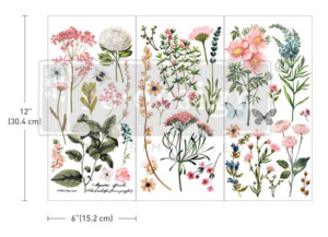 Redesign With Prima Transfers: Redesign with Prima Mini Transfer - Botanical Paradise