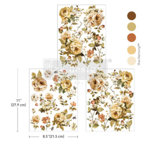 Redesign with Prima Middy Transfer - Belle Epoque Blooms
