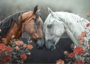 Redesign with Prima Decoupage Fibre Paper - A1 Wild Hearts