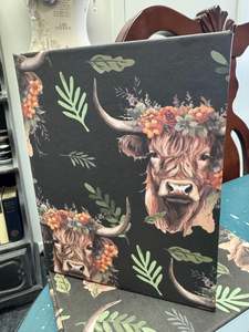 Jotter Pads 250 Pages: Jotter Pad - Limited Release Highland Cattle Cuteness