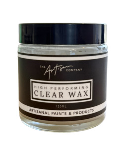 Lacquers Waxes And Brushes: The Artisan Company Clear Wax - 120ml