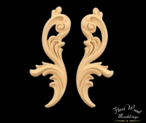 Flexiwood Mouldings: FlexiWood  - Flouncy Flourish - FW62