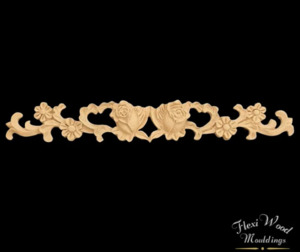 FlexiWood  - Rosey Posey Frieze 2 peices -FW57