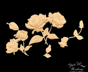 Flexiwood Mouldings: FlexiWood  - Rose Festival - FW56