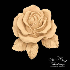 Flexiwood Mouldings: FlexiWood Floral Rose - FW20