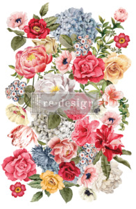 Redesign with Prima Transfer Large - Wondrous Floral II