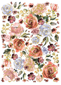 Redesign with Prima Transfer Large - Rose & Rouge