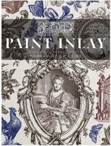 Iron Orchid Designs Paint Inlays: IOD Décor Paint Inlay - Hameau de la Reine (8 Sheets) ***Limited Edition***