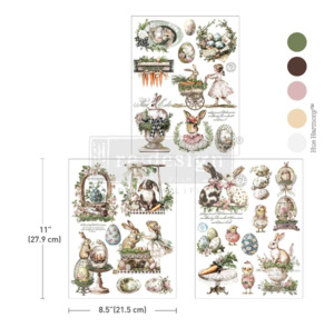 Redesign with Prima Middy Transfer - Garden Whimsy