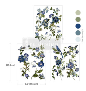 Redesign with Prima Middy Transfer - Blue Nest Blooms