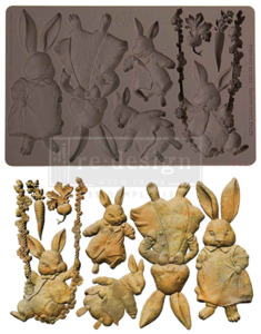 Redesign with Prima Moulds - Bunny Trail Tales