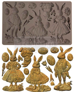 Redesign with Prima Moulds - Meadow Whispers