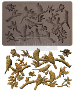 Redesign with Prima Moulds - Whispers Of Wings