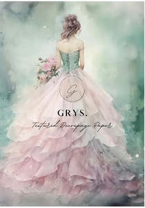 Elegance Decoupage Paper- A1 size