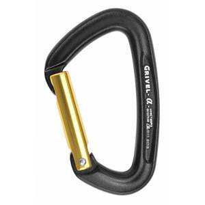 Climbing: Grivel K1S Alpha Straight Carabiner