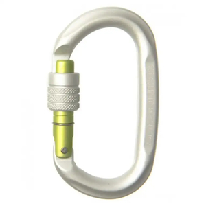 Industrial Access Equipment: Edelrid Oval Power 2400 Screw Carabiner
