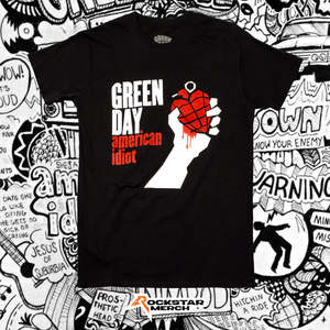 GREEN DAY American Idiot Band T-shirt