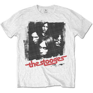 IGGY & THE STOOGES four faces Band T-shirt