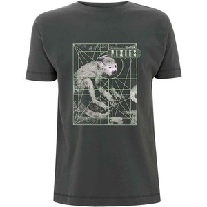Pixies: PIXIES Monkey Grid Band T-shirt