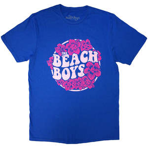 The Beach Boys: THE BEACH BOYS Floral Print Band T-shirt