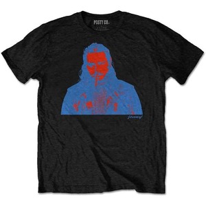 Post Malone: POST MALONE Red & Blue Photo Band T-shirt