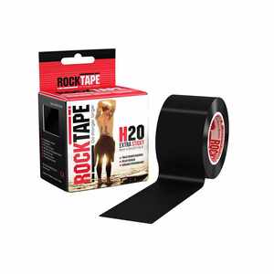 Rocktape: Rocktape H2o Plain Black 5cm x 5mtr Roll