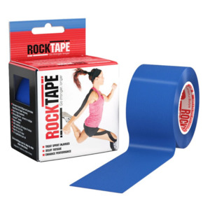 Rocktape: Rocktape Plain Blue 5cm x 5mtr Roll